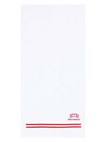 Egeria Duschtuch "Miss Germany" in Weiß/ Rot