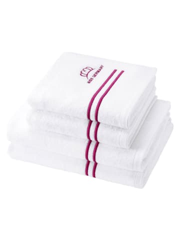 Egeria Ręcznik prysznicowy "Miss Germany" w kolorze biało-różowym