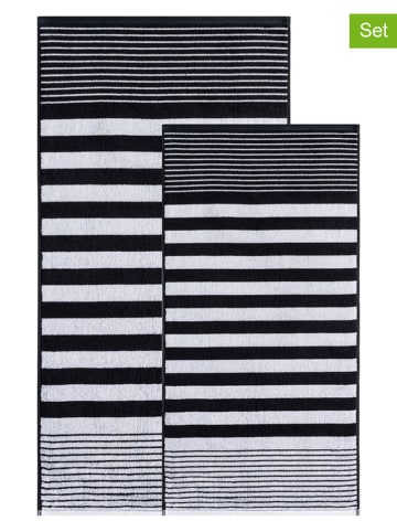 Egeria 2-częściowy zestaw sportowy w kolorze czarno-białym