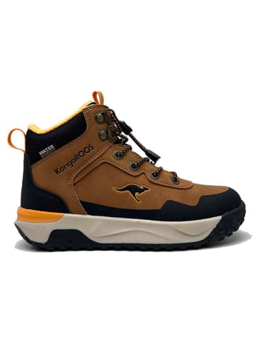 Kangaroos Winterboots "K-NB Vivi RV" lichtbruin/zwart