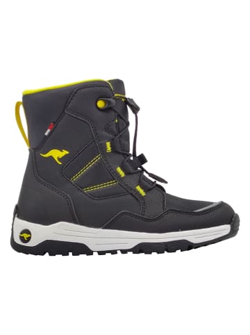 Kangaroos Botki zimowe "K-MJ North RTX" w kolorze czarnym