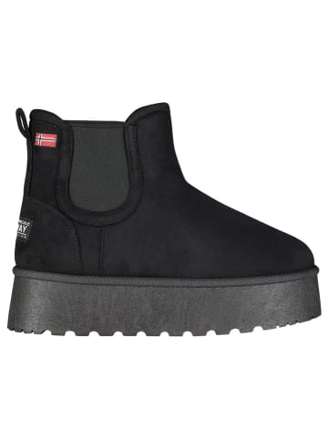 Geographical Norway Chelsea-Boots "Odysse" in Schwarz