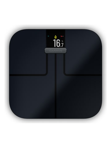 Garmin Smart-weegschaal "Index S2" zwart - (B)32 x (H)2,8 x (D)31 cm