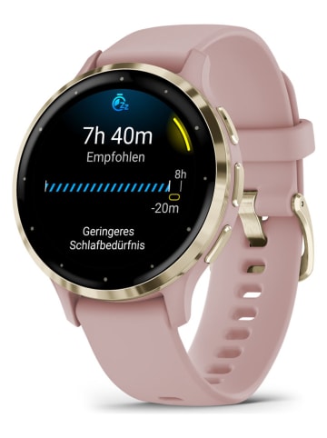 Garmin GPS-Smartwatch "Venu® 3S" in Rosa/ Gold