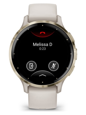 Garmin GPS-smartwatch "Venu® 3S" crème/goudkleurig