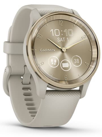 Garmin Hybrid-Smartwatch "vívomove® Trend" in Beige/ Gold