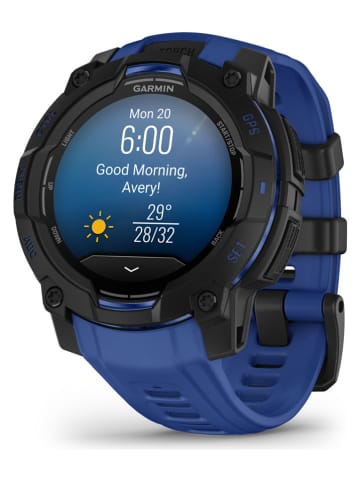 Garmin GPS-Smartwatch "Instinct® 3 AMOLED" in Blau