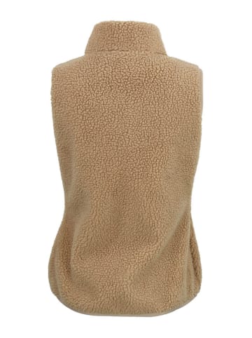 Peak Mountain Kamizelka polarowa "Abeille" w kolorze jasnobrązowym