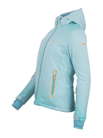 Peak Mountain Softshelljacke "Abraplus" in Türkis