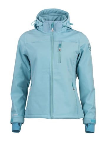Peak Mountain Softshelljacke "Aclaude" in Türkis