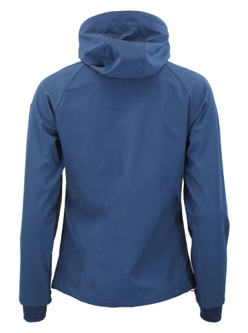 Peak Mountain Softshelljas "Acluny" blauw