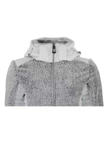 Peak Mountain Kurtka polarowa "Amarant" w kolorze szarym