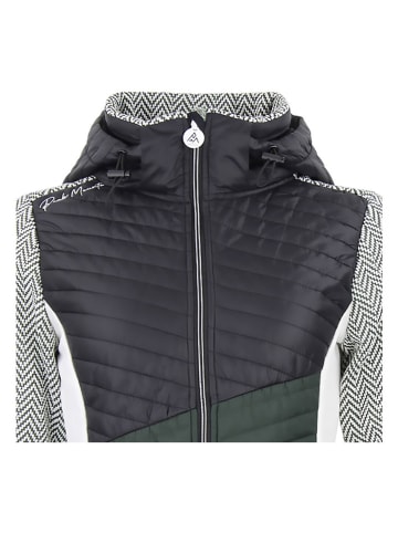 Peak Mountain Fleecejacke "Amir" in Schwarz/ Khaki