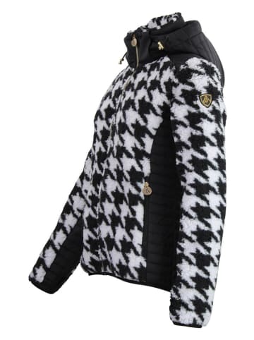 Peak Mountain Hybridjacke "Amore" in Schwarz/ Weiß