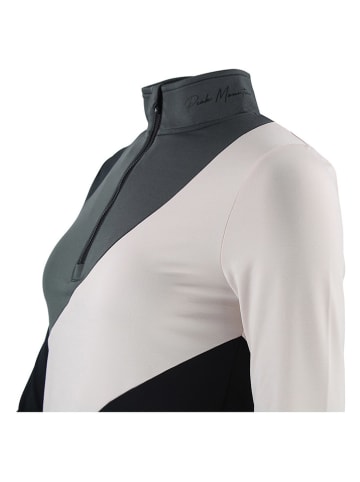 Peak Mountain Funktionslongsleeve "Aramis" in Rosa/ Grau/ Schwarz