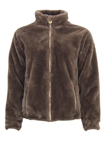 Peak Mountain Fleece vest "Arendel" bruin