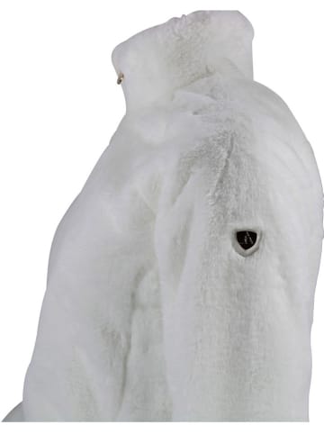 Peak Mountain Kurtka polarowa "Arendel" w kolorze białym