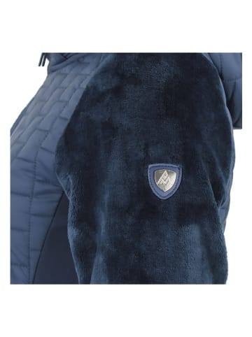 Peak Mountain Kurtka polarowa "Arlow" w kolorze niebieskim