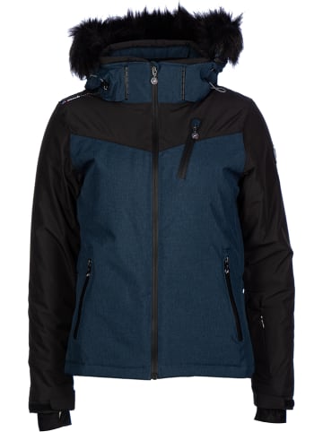 Peak Mountain Kurtka narciarska "Armate" w kolorze granatowym