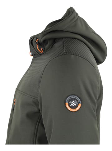 Peak Mountain Softshelljacke "Cabraplus" in Khaki