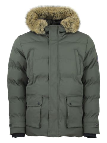 Peak Mountain Kurtka zimowa "Canabel" w kolorze khaki
