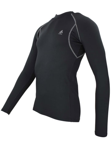 Peak Mountain Koszulka funkcyjna "Canjoy" w kolorze czarnym