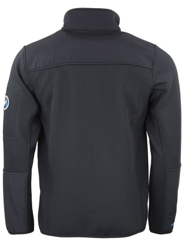 Peak Mountain Kurtka softshellowa "Capron" w kolorze antracytowo-niebieskim