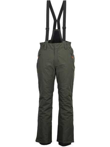 Peak Mountain 2-delige ski-/snowboardoutfit "Cardio" kaki/grijs