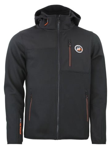 Peak Mountain Fleecejacke "Carhood" in Schwarz