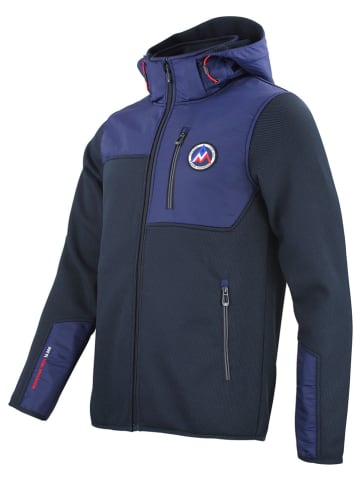 Peak Mountain Softshelljas donkerblauw