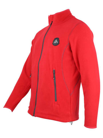 Peak Mountain Fleece vest "Cartelan" rood