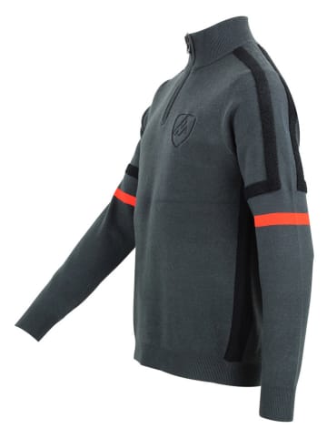 Peak Mountain Sweter "Casta" w kolorze szarym