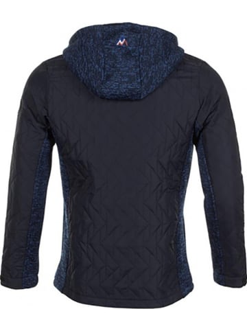 Peak Mountain Kurtka hybrydowa "Cava" w kolorze granatowym