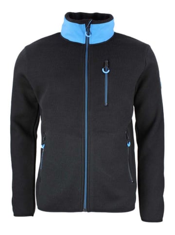 Peak Mountain Fleece vest "Cayak" blauw/zwart