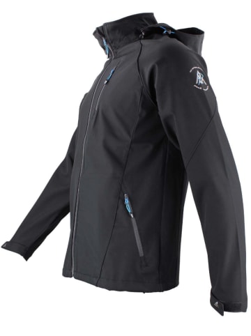 Peak Mountain Softshelljas "Celesior" zwart