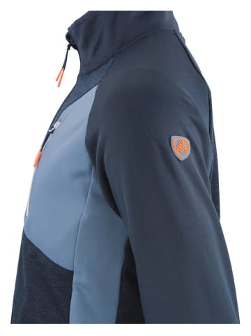 Peak Mountain Kurtka polarowa "Cerin" w kolorze niebieskim