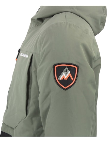 Peak Mountain Ski-/ Snowboardjacke "Cesna" in Khaki/ Schwarz