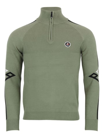 Peak Mountain Sweter "Ciao" w kolorze zielonym