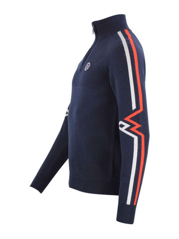 Peak Mountain Sweter "Ciao" w kolorze granatowym