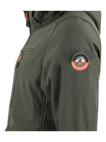 Peak Mountain Softshelljas "Claude" groen