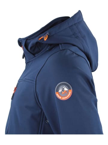 Peak Mountain Kurtka softshellowa "Claude" w kolorze niebieskim