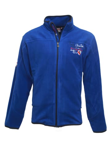 Peak Mountain Fleece vest blauw