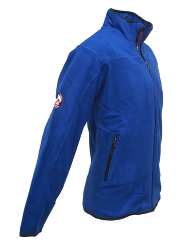 Peak Mountain Kurtka polarowa w kolorze niebieskim