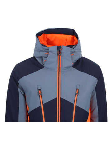 Peak Mountain Kurtka narciarska "Crampon" w kolorze niebiesko-granatowym