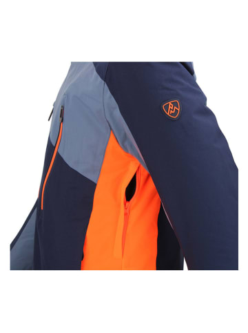 Peak Mountain Kurtka narciarska "Crampon" w kolorze niebiesko-granatowym