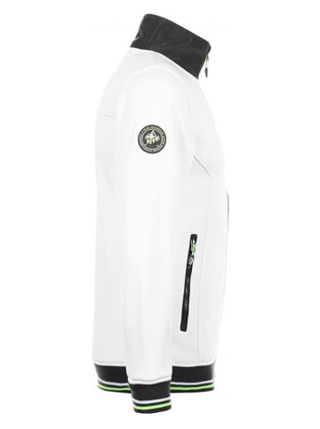 Peak Mountain Kurtka polarowa "Creen" w kolorze białym