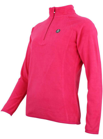 Peak Mountain Bluza polarowa "Afinor" w kolorze różowym