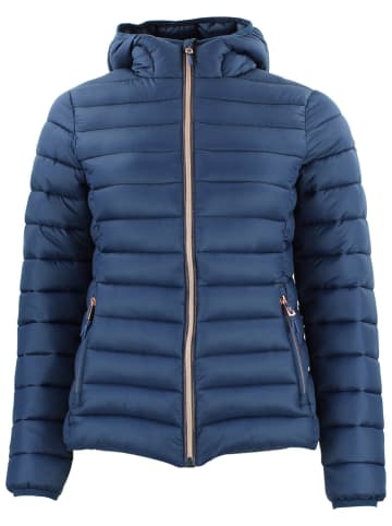 Peak Mountain Kurtka pikowana "Alouette" w kolorze granatowym