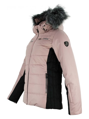 Peak Mountain Ski-/snowboardjas "Asalpi" lichtroze/zwart