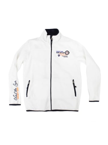 Peak Mountain Fleece vest wit